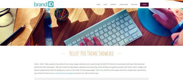 Chieko Watanabe showcased her laptop design with a keyboard on the website.