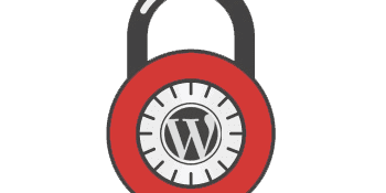 A red lock securing a WordPress Care Plans padlock on it.
